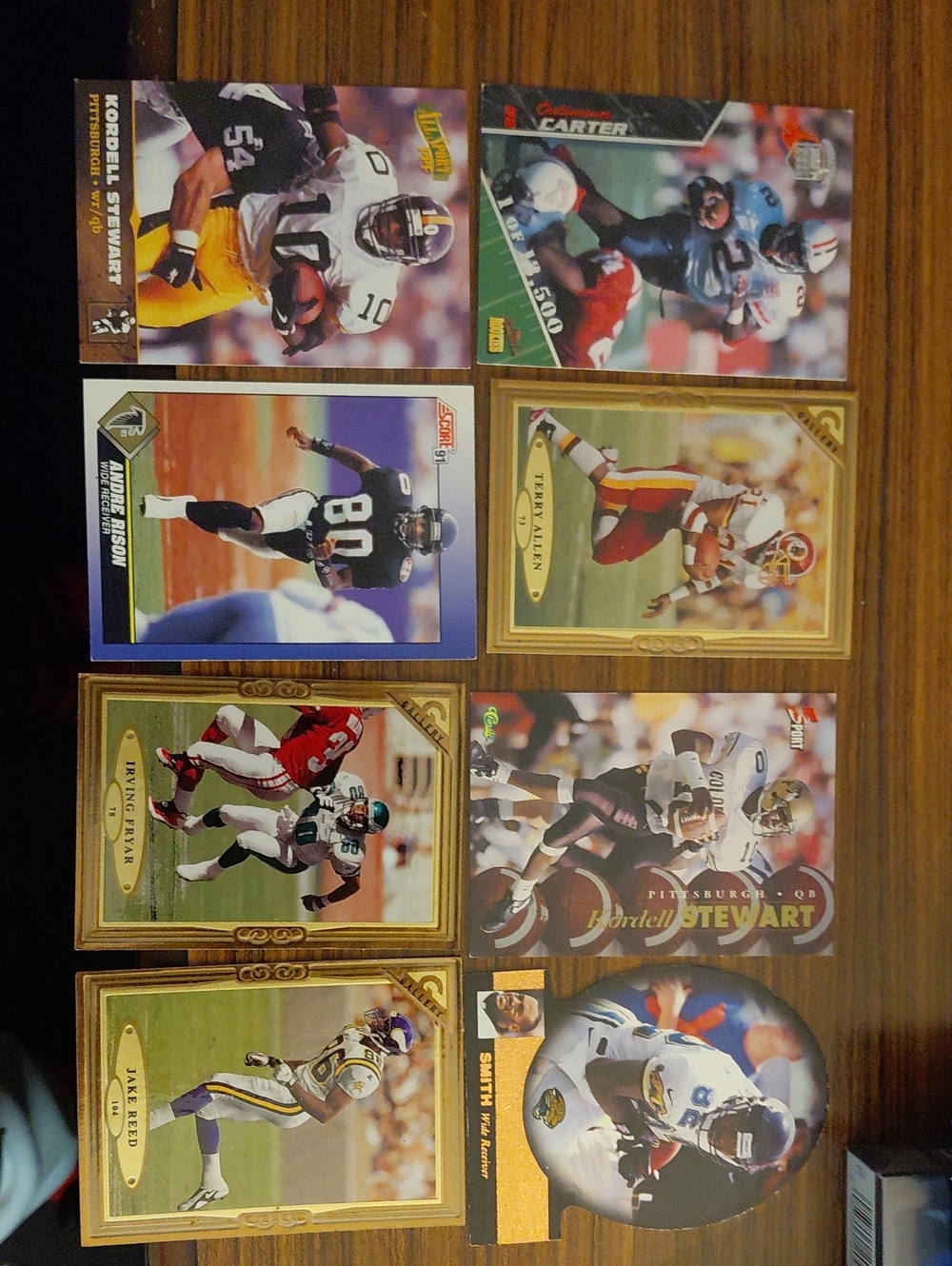 8 Cards Nfl